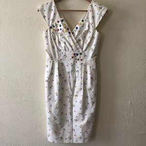 Vintage 80’s 90s Wiggle Dress 0 retro pinup style mod